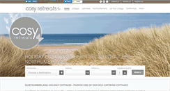Desktop Screenshot of cosy-retreats.com